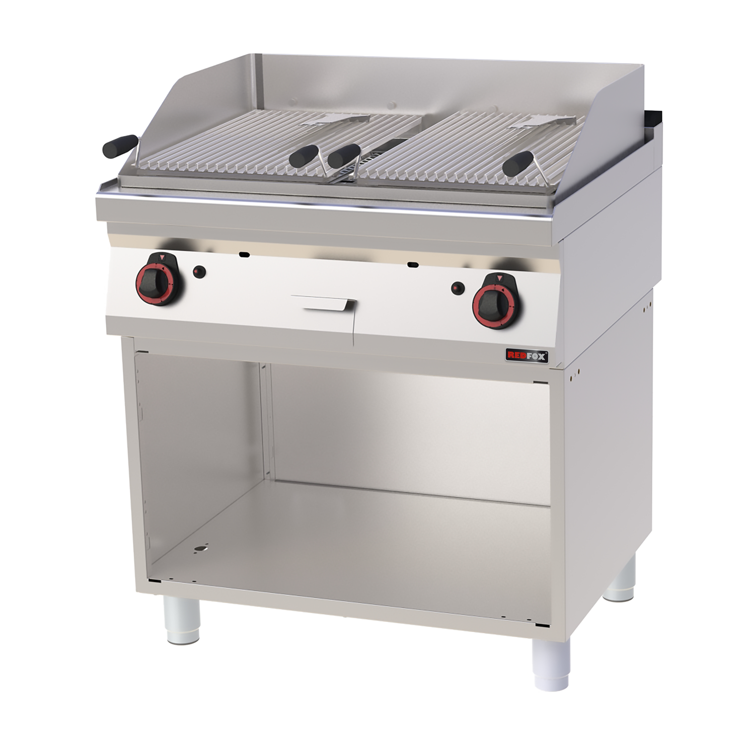 Laavakivist gaasigrill, 2 küpsetusala, 2x 52x36 avatud alusel GL 70/80 G