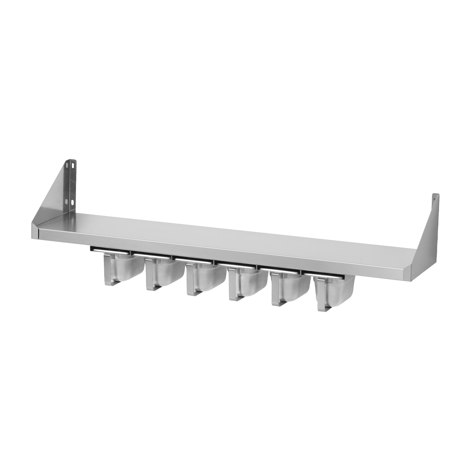 Kapi riiul vürtsitopsi jaoks 6x GN 1/9 PNK 102x96