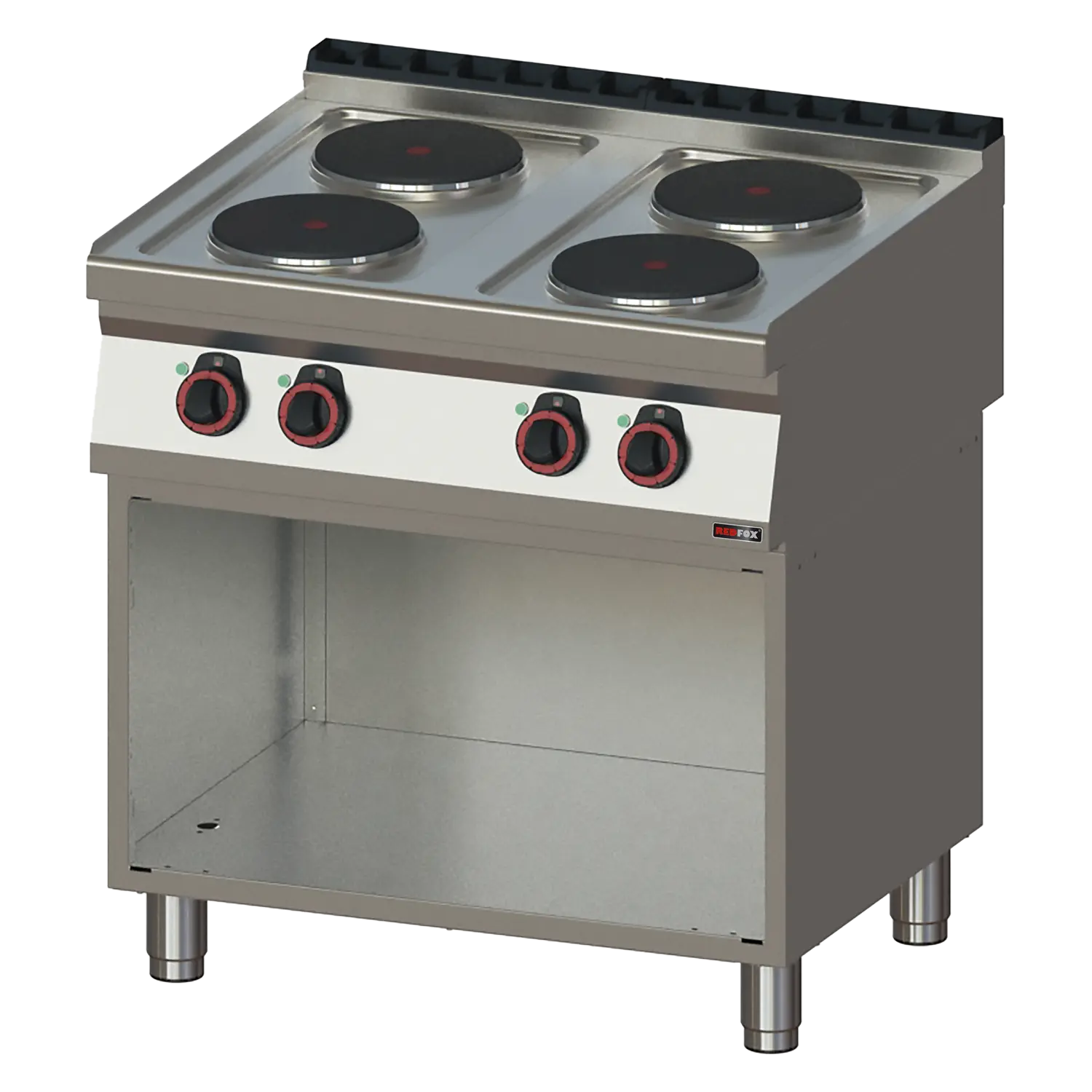 Elektripliit 4 plaadiga avatud kapis 400 V SP 70/80 E