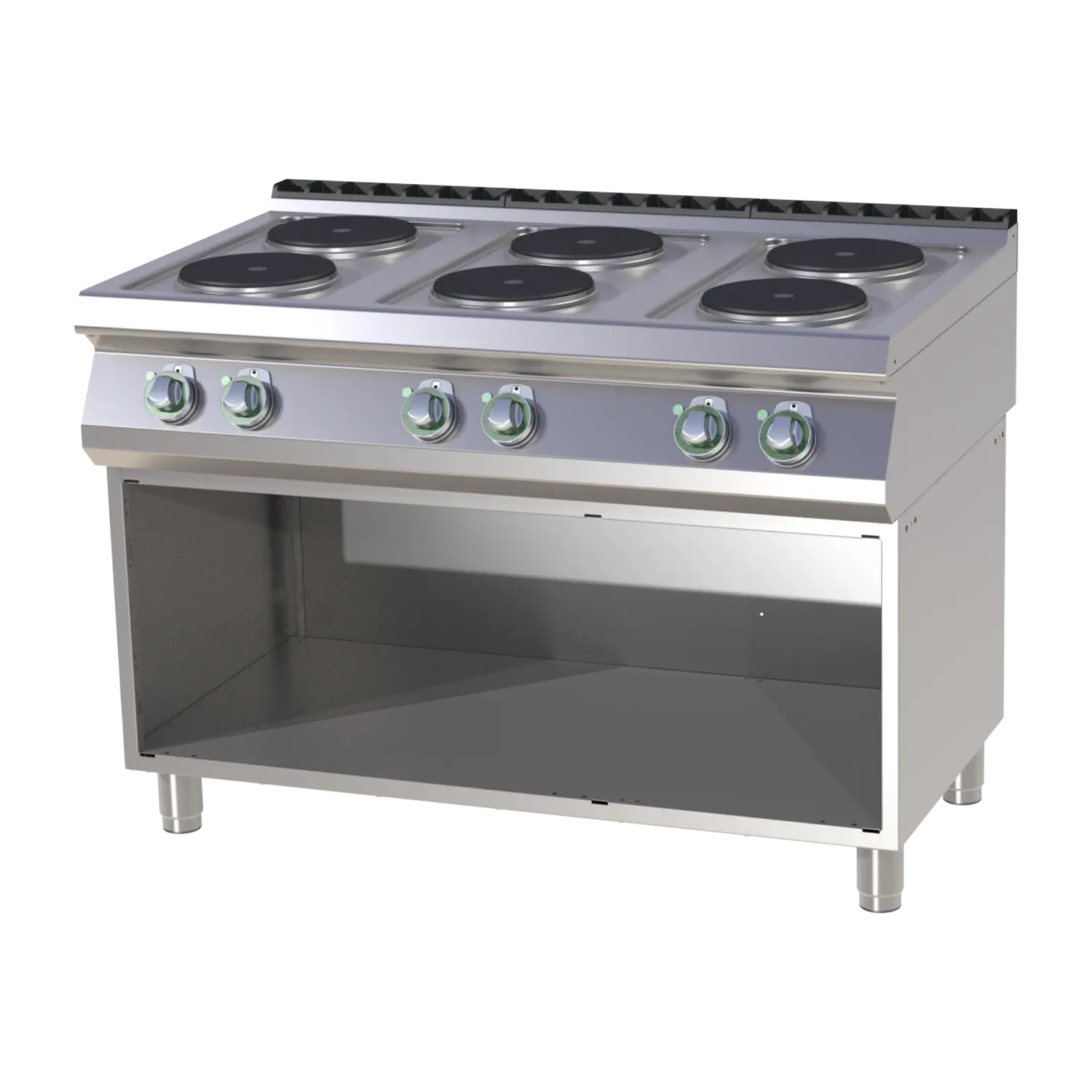 Cooking range electric on open cabinet RM SP 7120 E