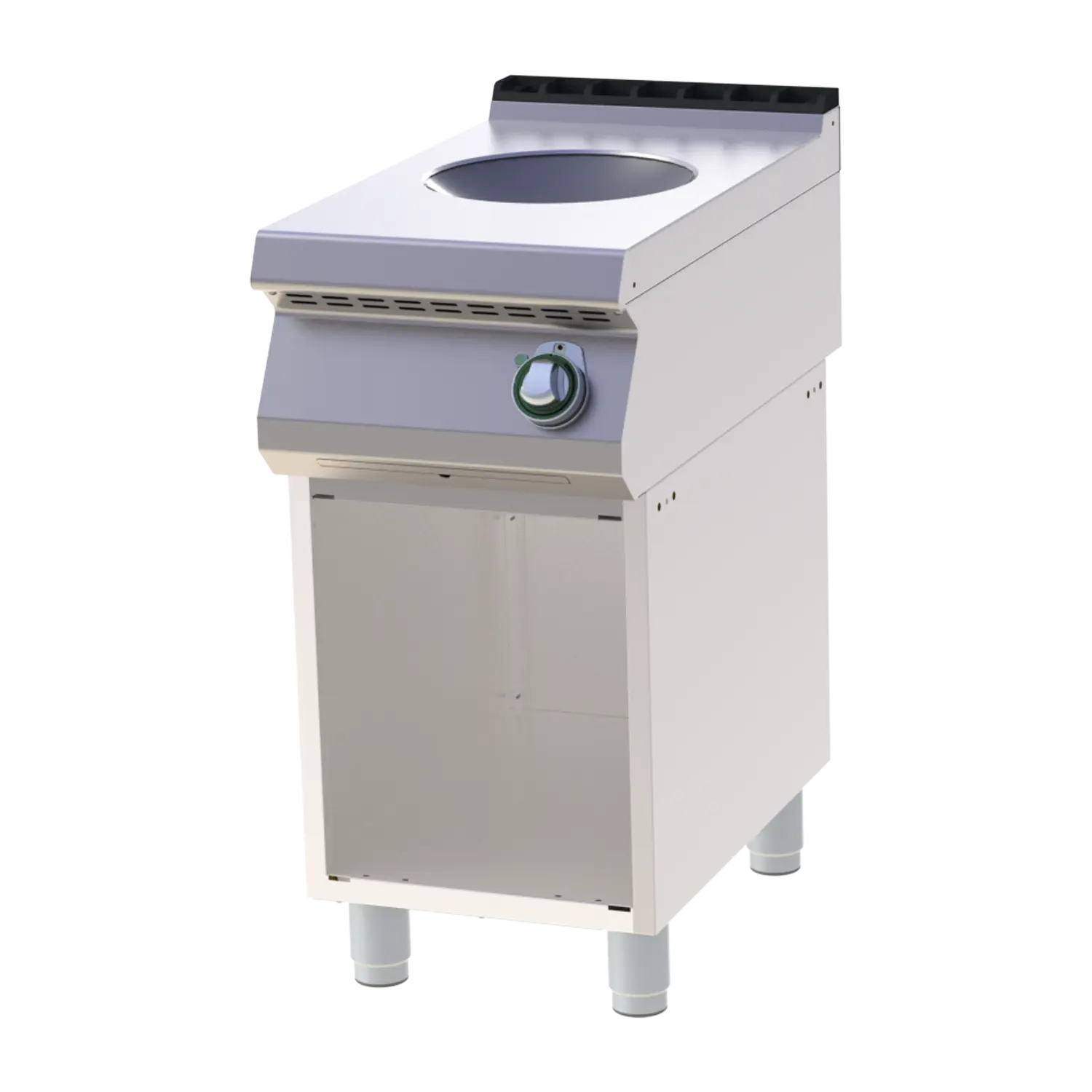 Induktsioon-elektripliit avatud kapi peal RM SPI 740 E WOK