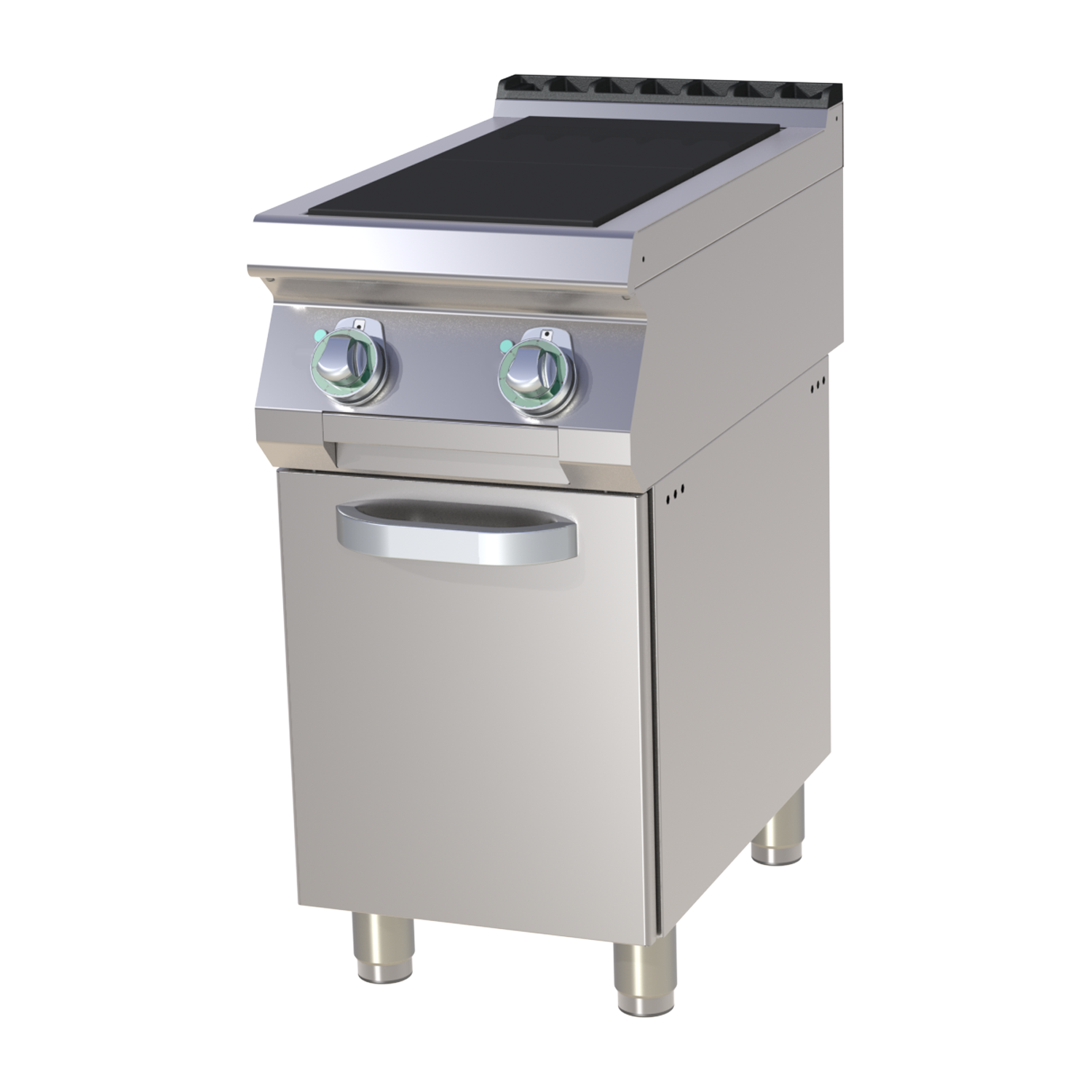 Cooking range electric on open cabinet RM SPL 740 E