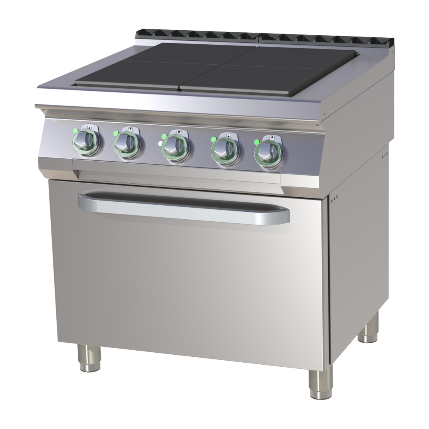 Electric range with hot air oven RM SPLT 780/11 E