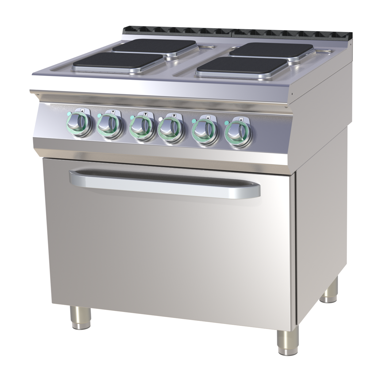 Electric range with static oven RM SPQT 780/21 E