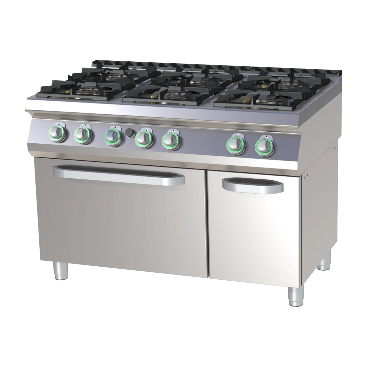 Gas range with gas oven RM SPT 7120/21 G