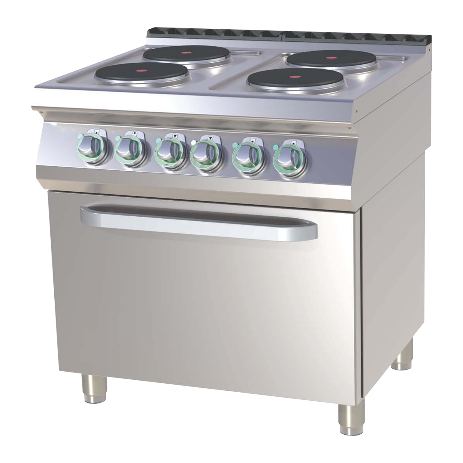 Cooking range electric with static oven RM SPT 780/21 E