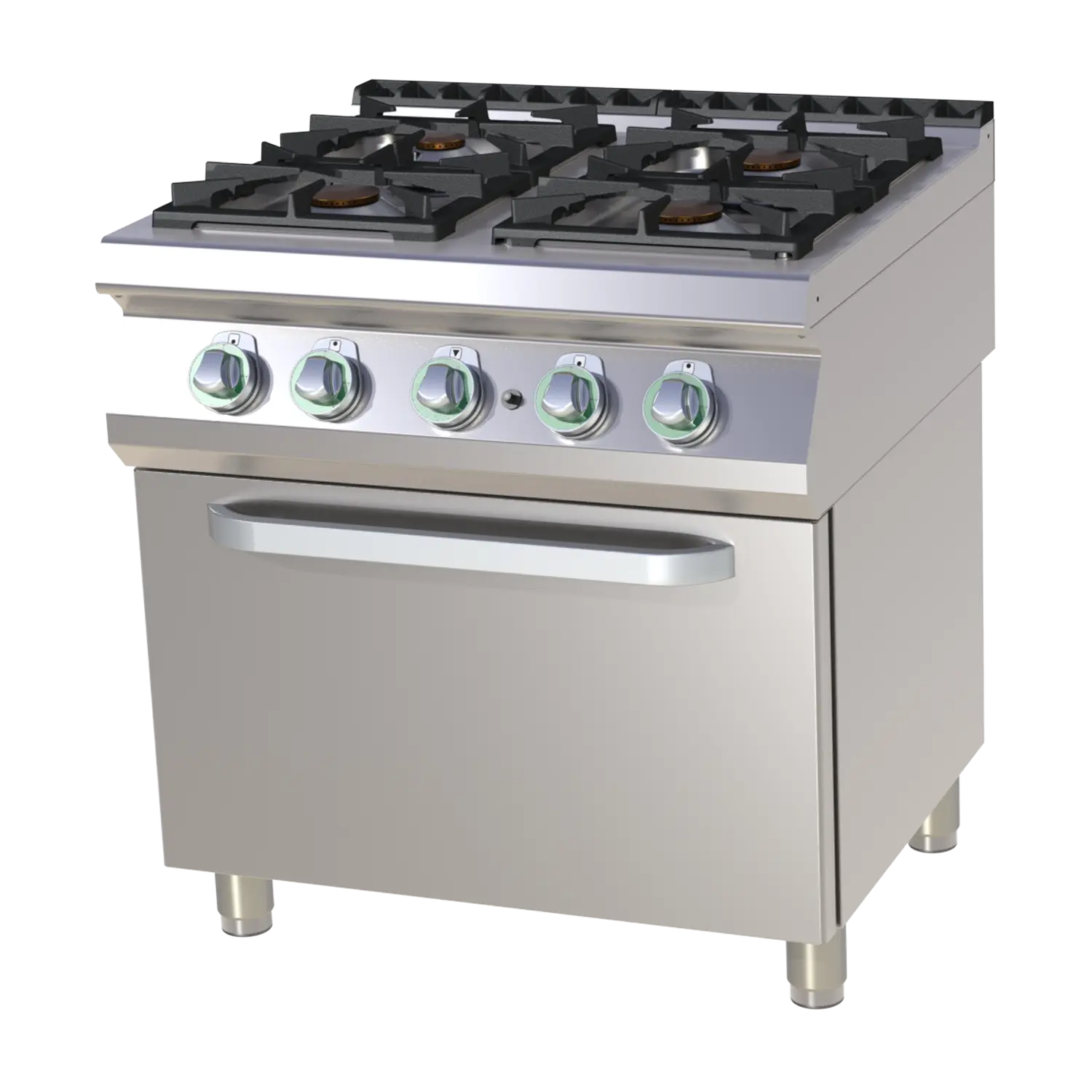 Cooking range gas with gas oven RM SPT 780/21 G