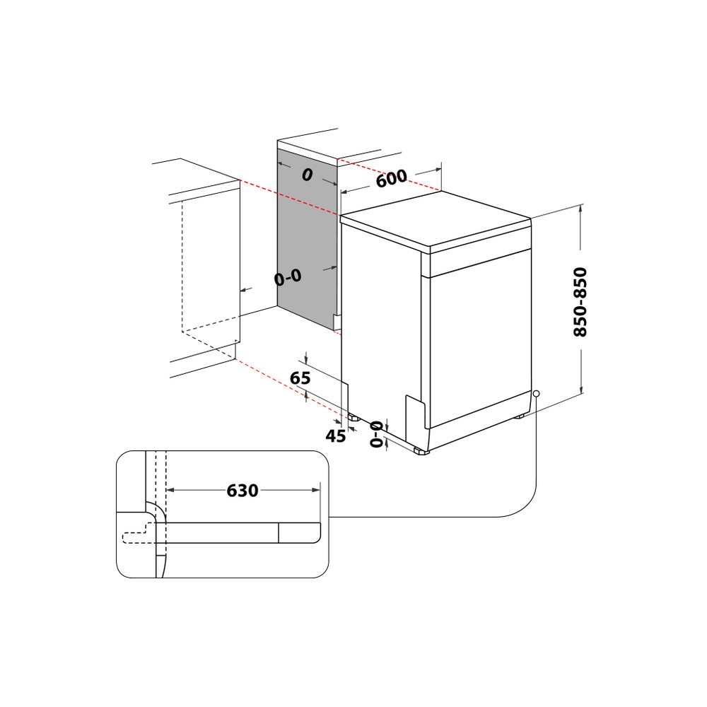 Dishwasher Whirlpool W7FHP33X - Image 5